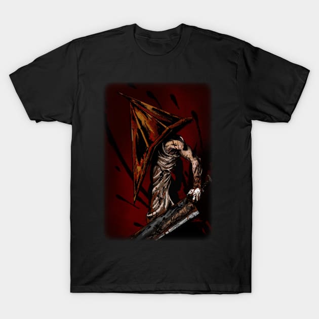 Pyramidhead T-Shirt by DanielBDemented